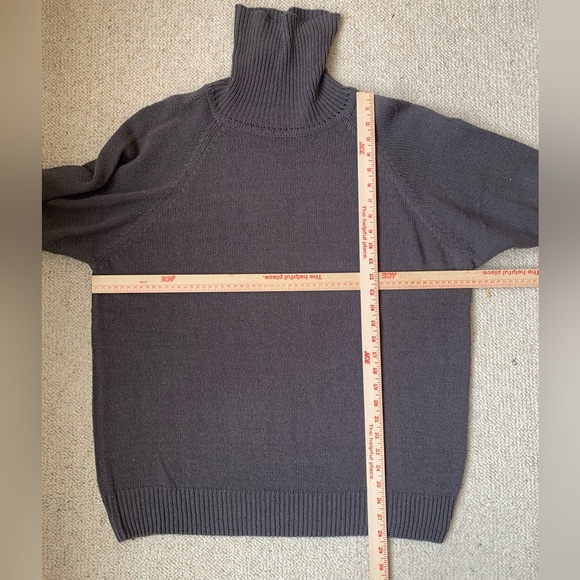 Vintage Winter Silks Silk Knit Turtleneck Sweater sz XL PW14 - Picture 4 of 5
